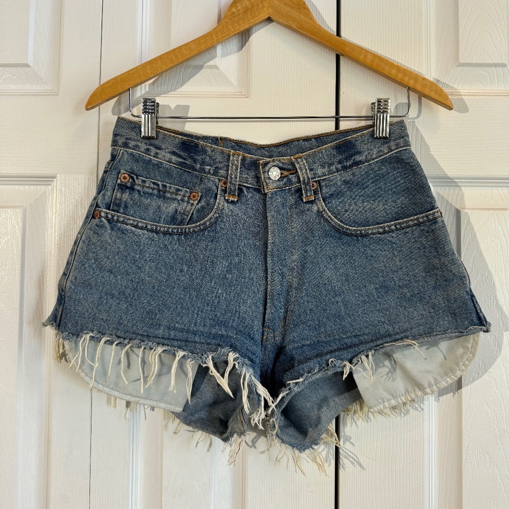 Levi Denim Shorts *fits smaller than the labelled size